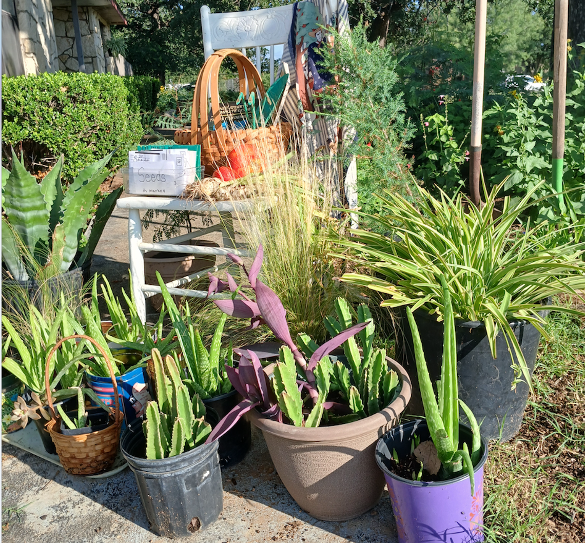 If you have plants, seeds, garden equipment you'd like to sell or trade with other gardeners, reserve a spot and set your own prices. Bring a few things or a truckload.
