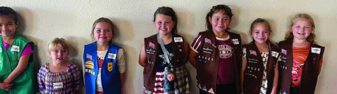 Girl Scouts get out and about to help community