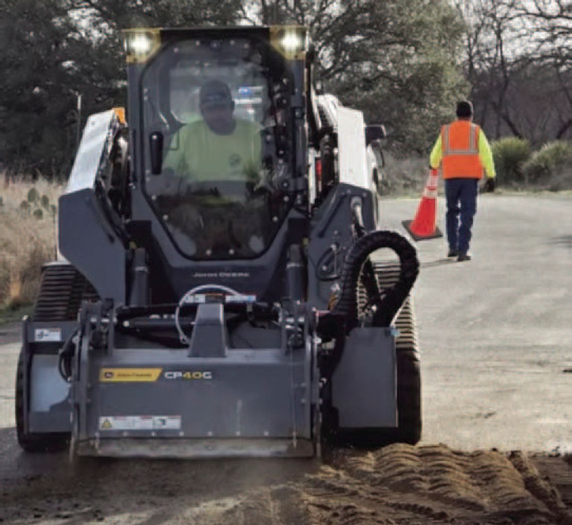 Granite Shoals merges AI with road work