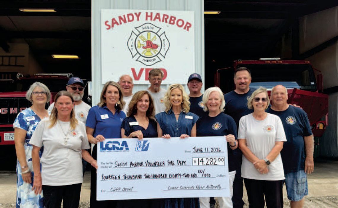 Grant to fund Sandy Harbor’s rainwater catchment system Grant to fund Sandy Harbor’s rainwater catchment system