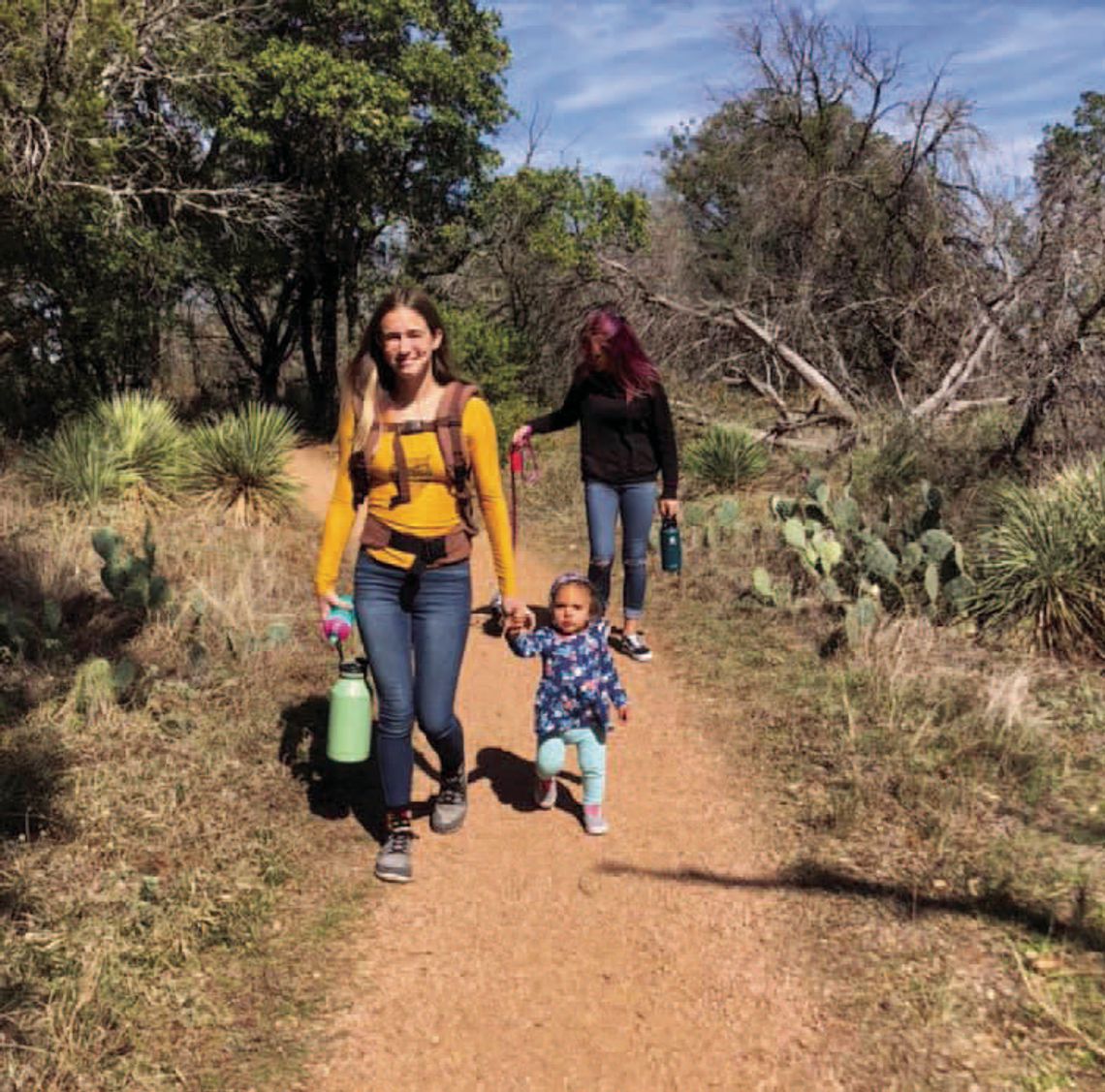 For the morning hike at 10 a.m. on Jan. 1, 2025, participants meet at the Lake Trail Trailhead starting at 9:30 a.m. File photos