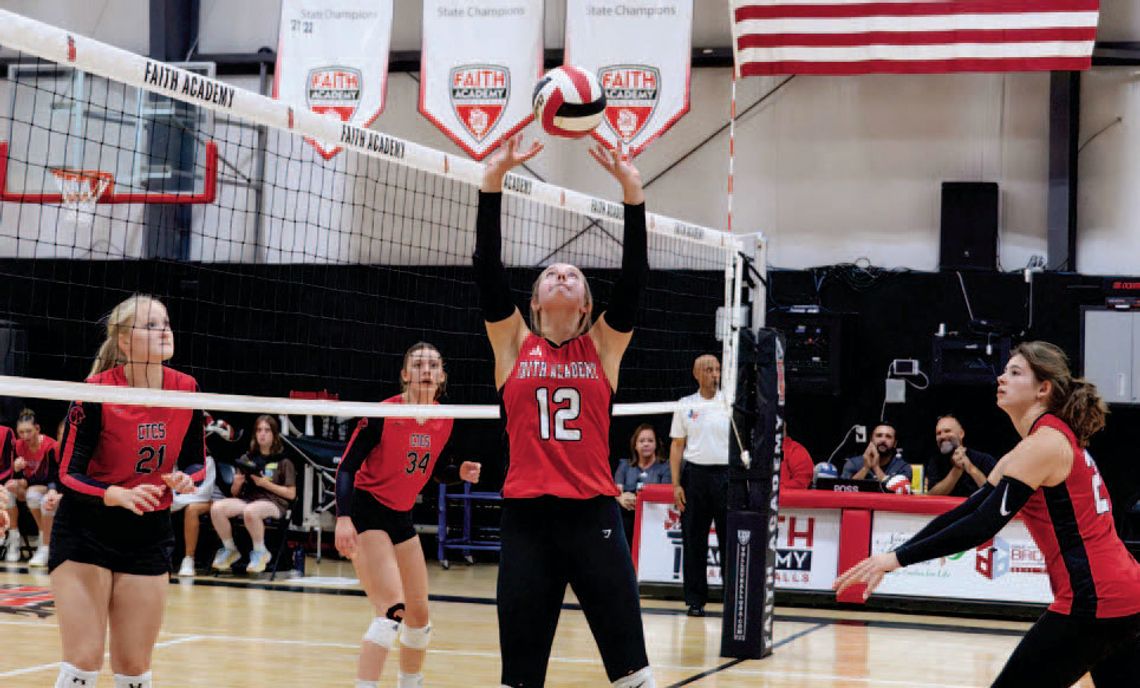 Lady Flames volleyball team falls short in district opener