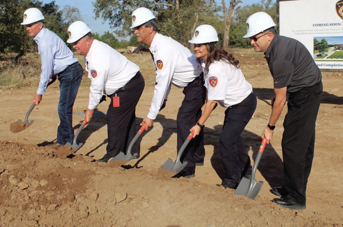 Leaders turn dirt for new fire station