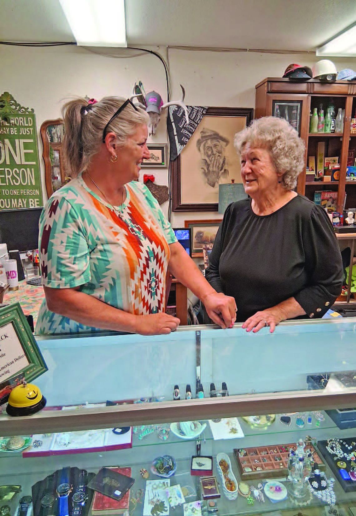 Lifelong passion for thrifting connects businesswomen duo