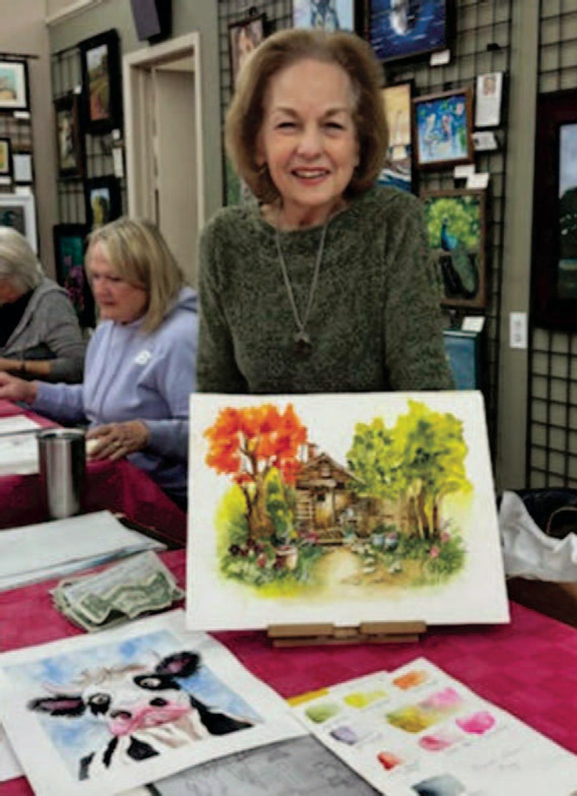 Local artist shares passion for watercolor