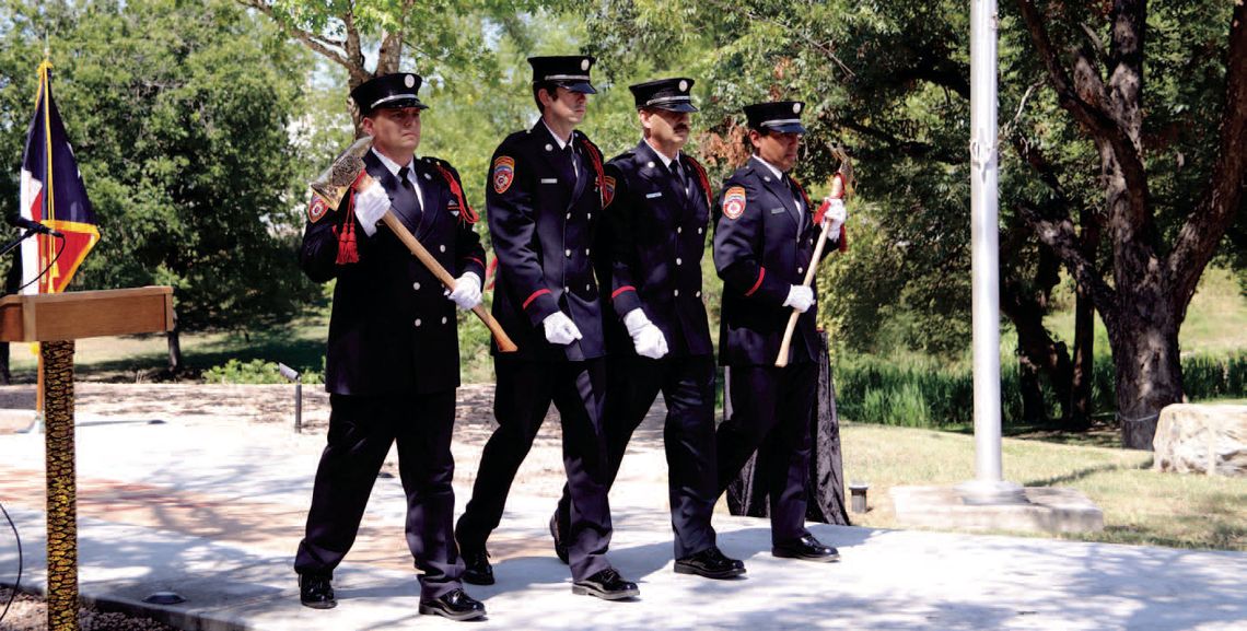 Marble Falls honors first responders on 9/11