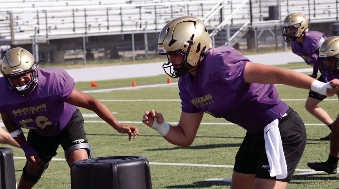 Mustangs show plenty in first week of practice