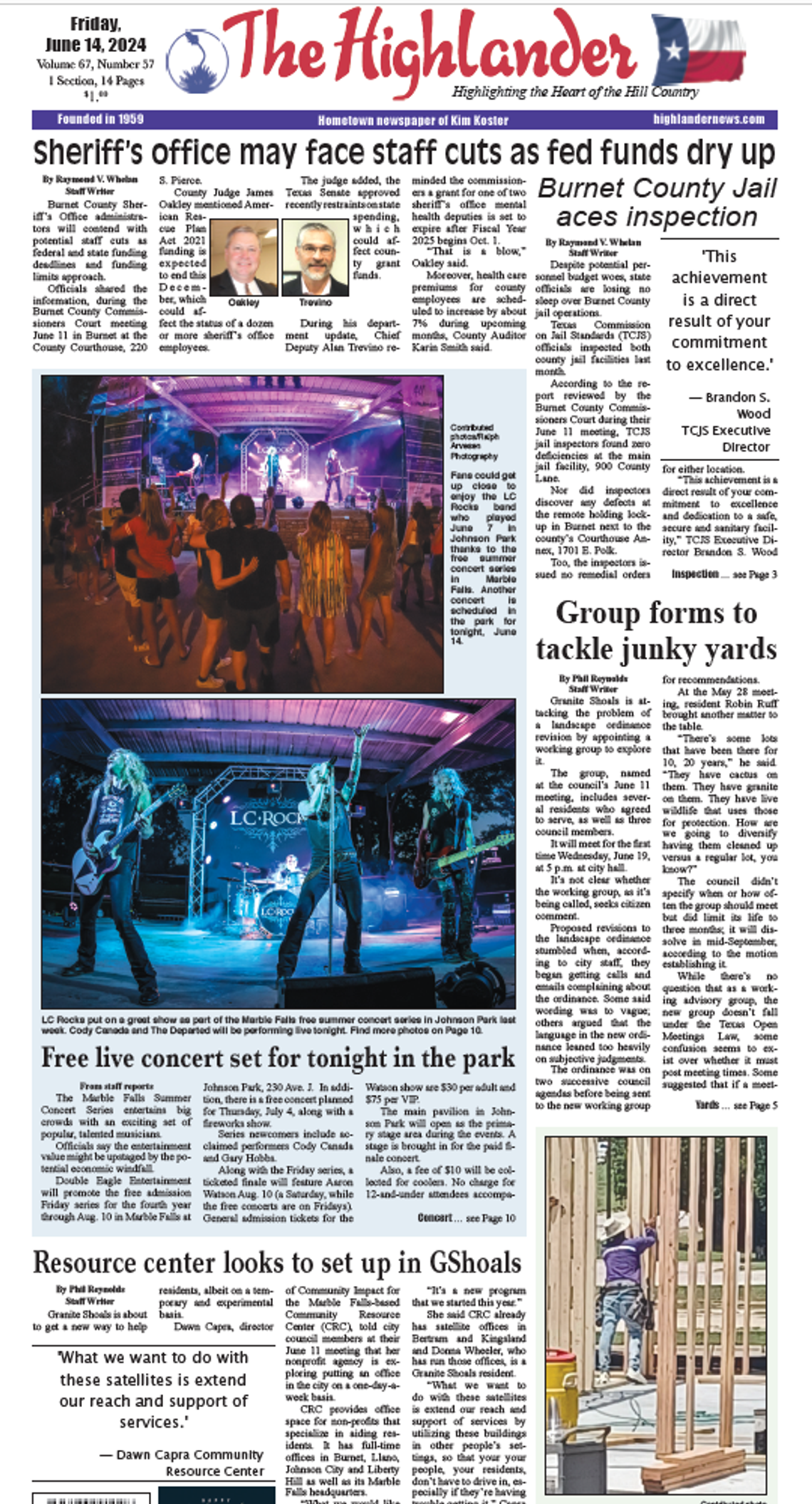 Friday, June 14, 2024 Edition
