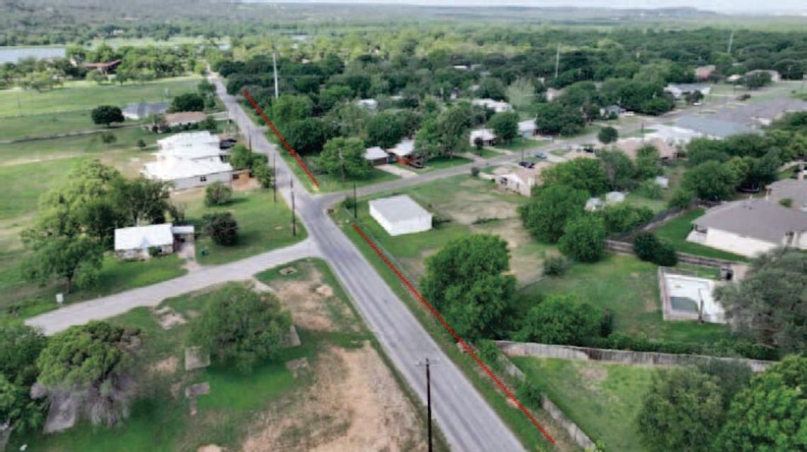 Pecan Valley sidewalk, drainage project underway