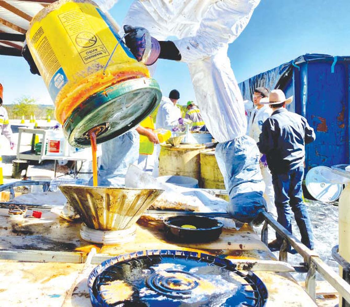 Burnet County residents have a chance to dispose of household hazardous waste, including old oil. The free collection is Oct. 19. File photo