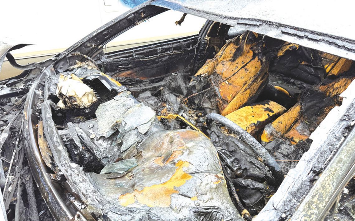 Cottonwood Shores first responders rescued a man from a burning car May 4 while it was on fire. Contributed/Katy Cherry