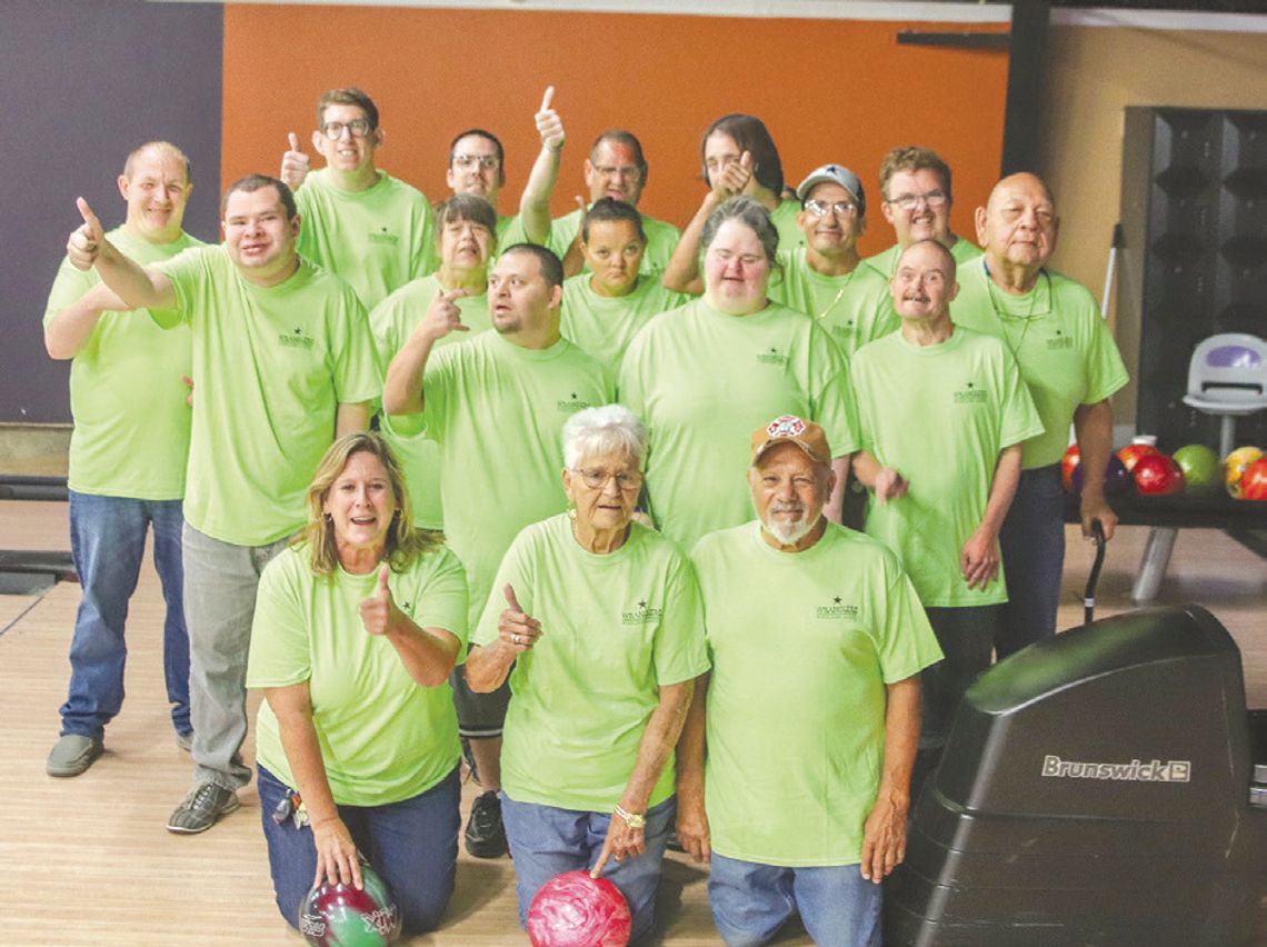 The Highland Lakes Wranglers posed for a team photo during their Monday practice Sept. 30 at Putters and Gutters in Marble Falls. Martelle Luedecke/Luedecke Photography