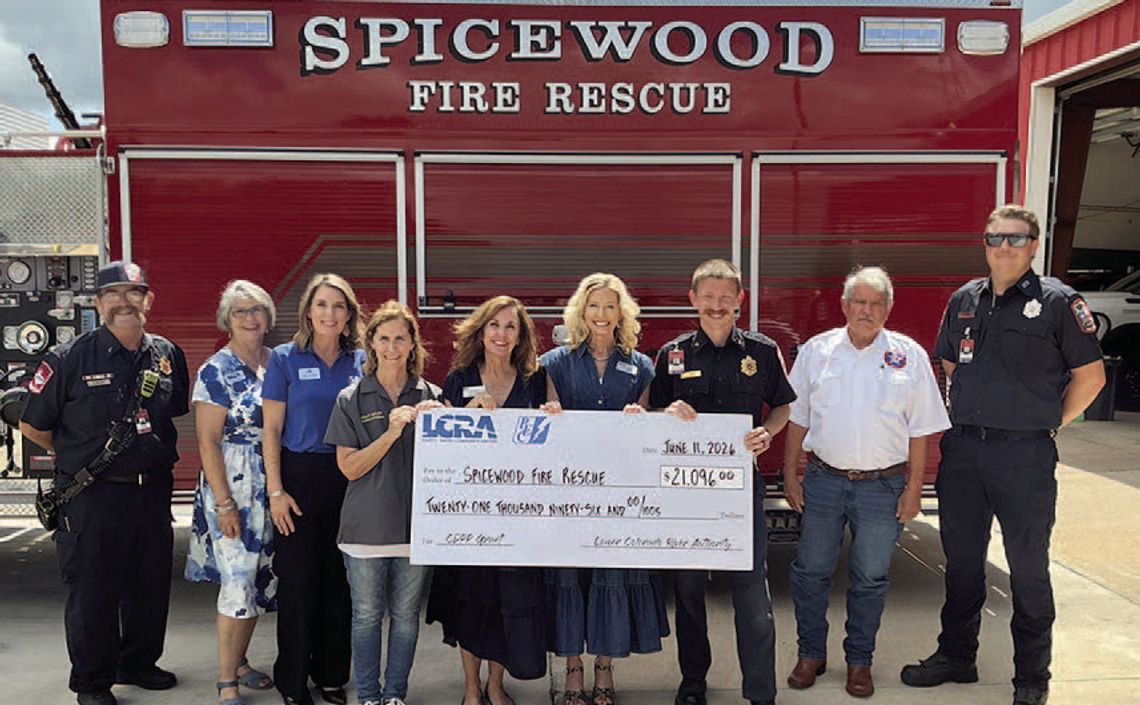 Spicewood firefighters to buy gear with LCRA grant Spicewood firefighters to buy gear with LCRA grant