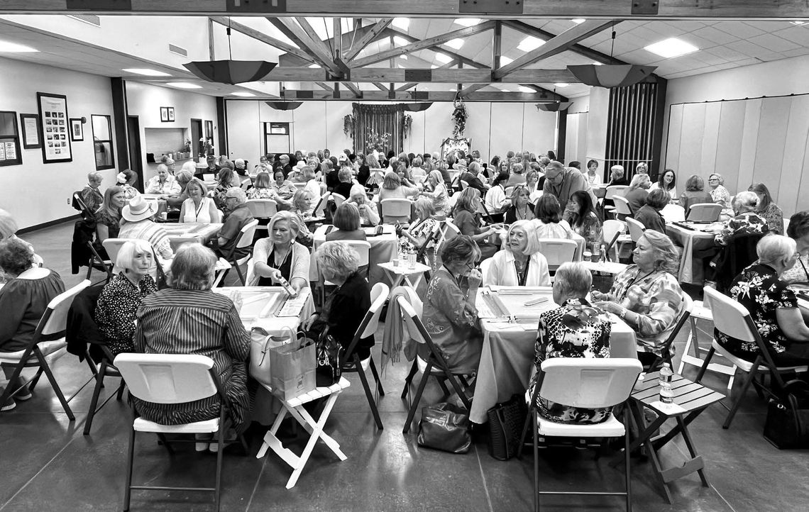 A Mah Jongg tourney brings out some serious players, all for the good cause of supporting the Helping Center in Marble Falls. Contributed Photo