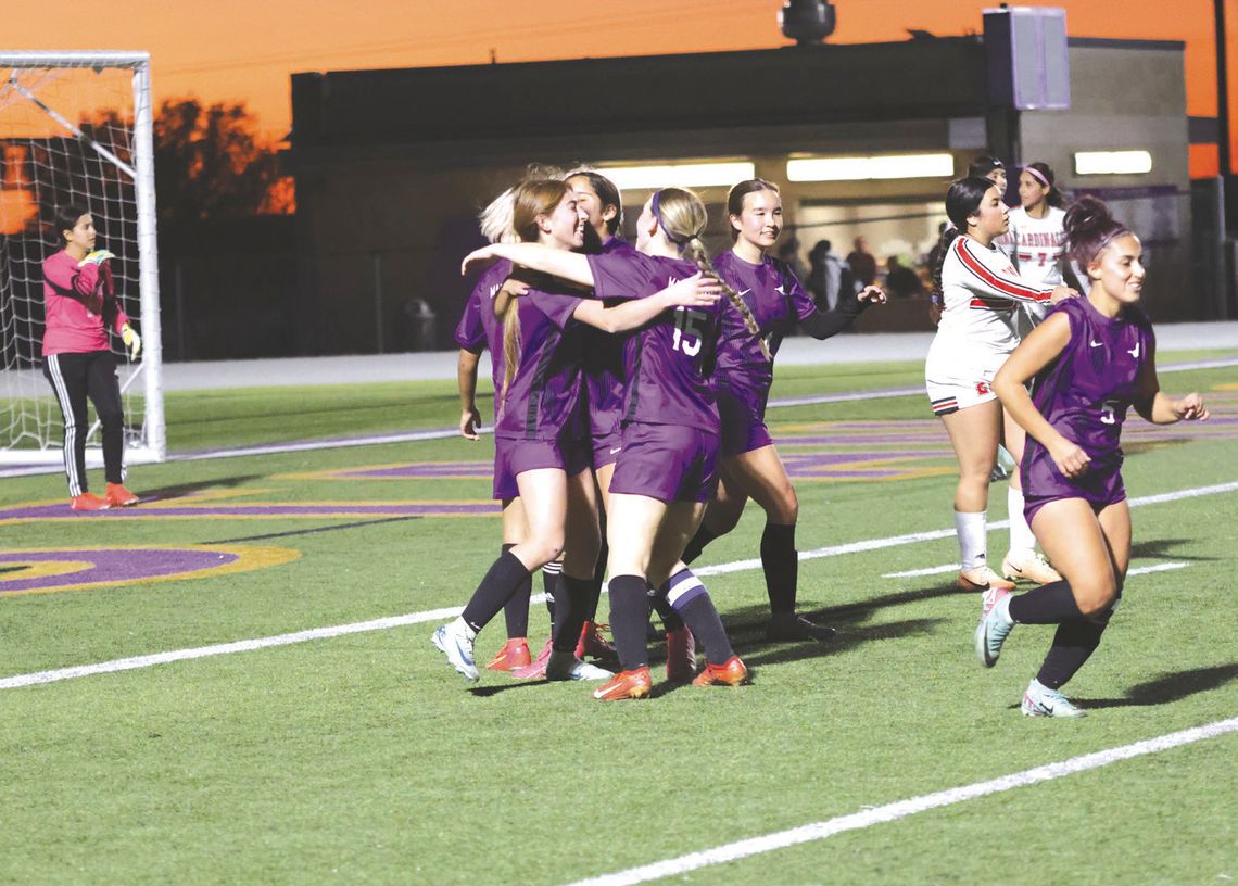 Ruby Carrillo (left), Suzena Perez Angel (11) and Averie Wallace and the Marble Falls Lady Mustangs (2-6) host Fischer Canyon Lake at 7 p.m. Tuesday, March 11, in a crucial District 26-4A match. They lost to San Antonio Davenport 6-0 March 7. Canyon Lake is third in the District 26-4A stan...