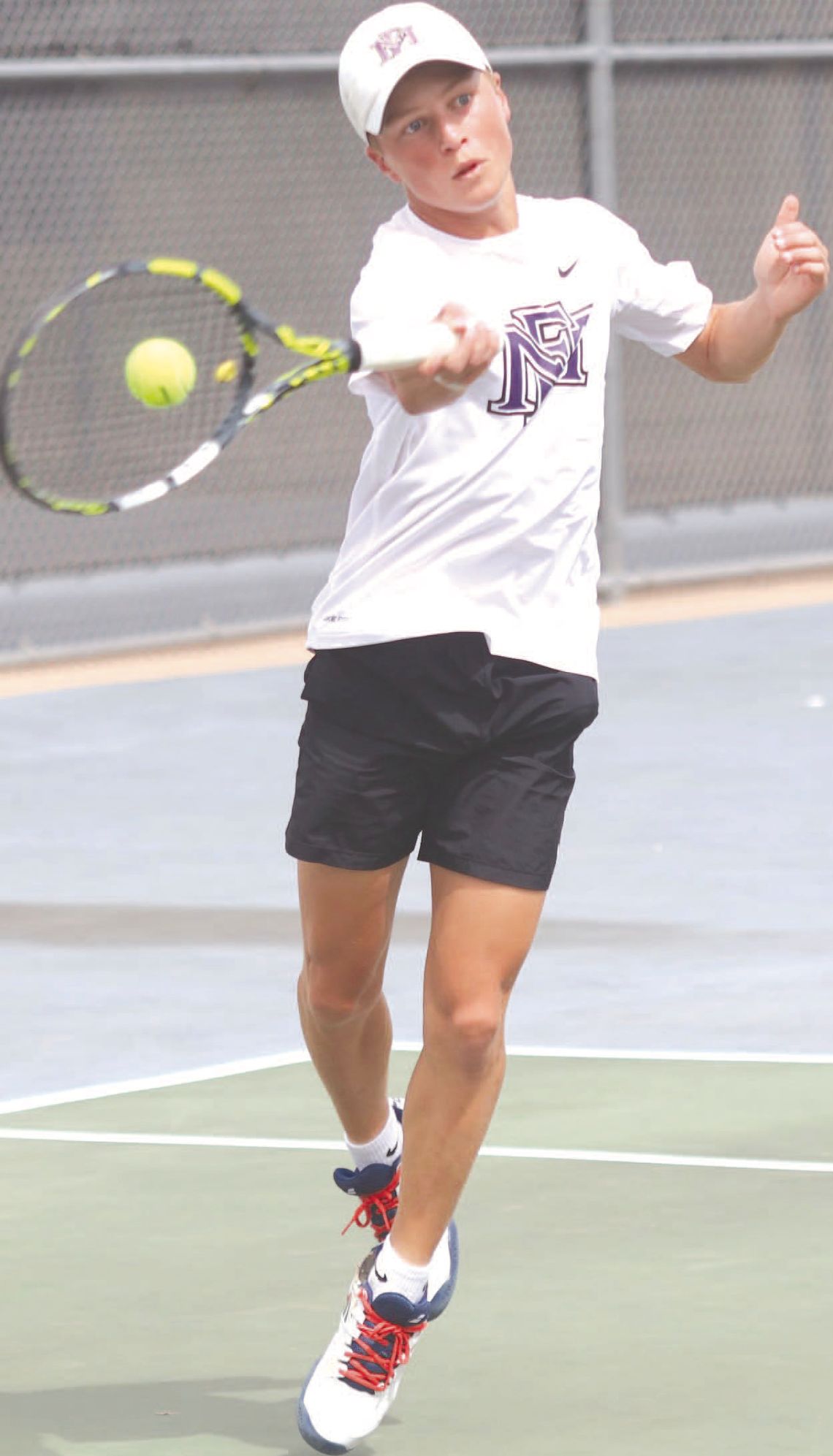 Photos by Jennifer Fierro/TexasChalkTalk. com Cooper Womack continues his onslaught in boys singles as he adds another tournament championship in boys singles. Womack keeps playing with an incredible focus that leads to feats.