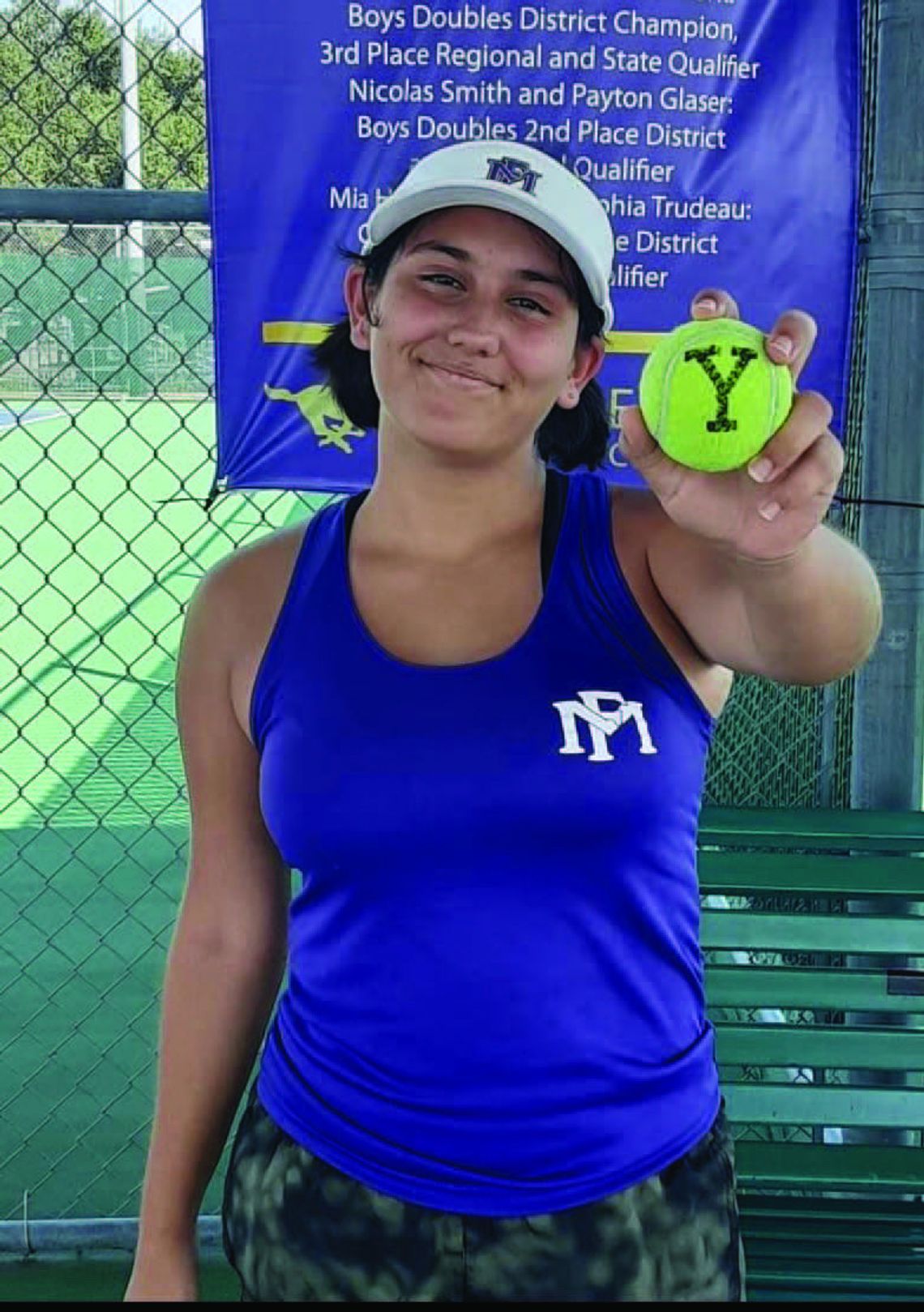 Tennis team beats Yoe in two-day matches