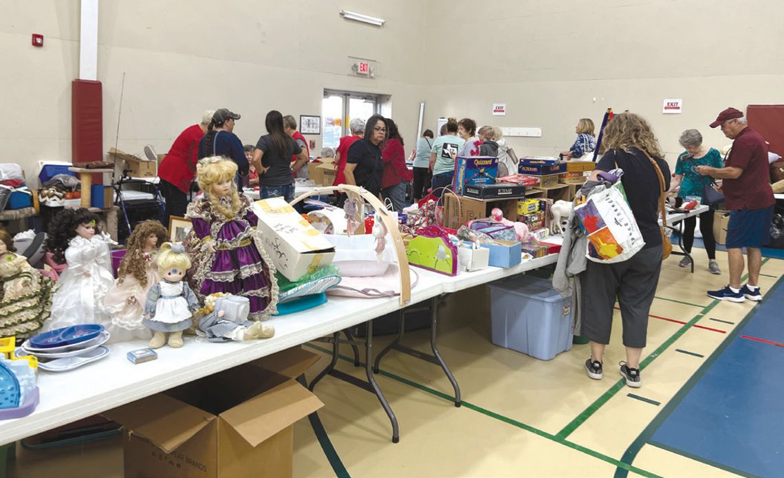 The First Methodist Church annual Garage Sale is one of the largest in central Texas. If you need it – you can probably find it this Friday and Saturday at the church's gymnasium (across the street from H-E-B). Contributed photo