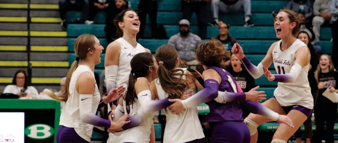 Volleyball team's persistence leads to playoff win Volleyball team's persistence leads to playoff win