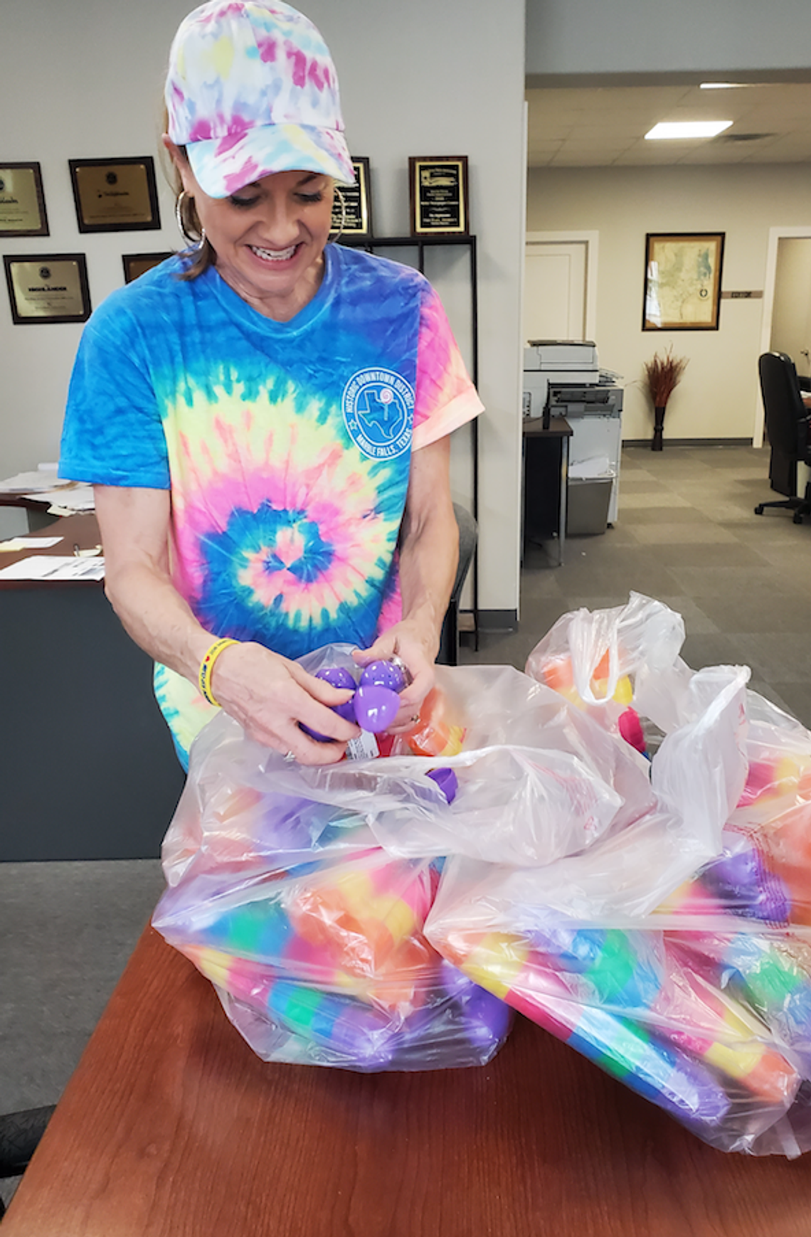 Cheryl Westerman (Ms Lollipop) of Ms Lollipop Parties Fun & Gifts is sponsoring the 5th Annual Downtown Easter Egg Scavenger Hunt on Friday, April 18.
